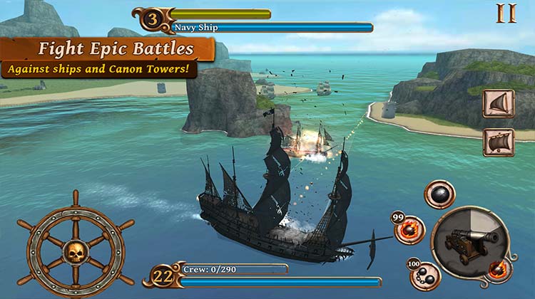 Ships of Battle: Age of Pirates APK